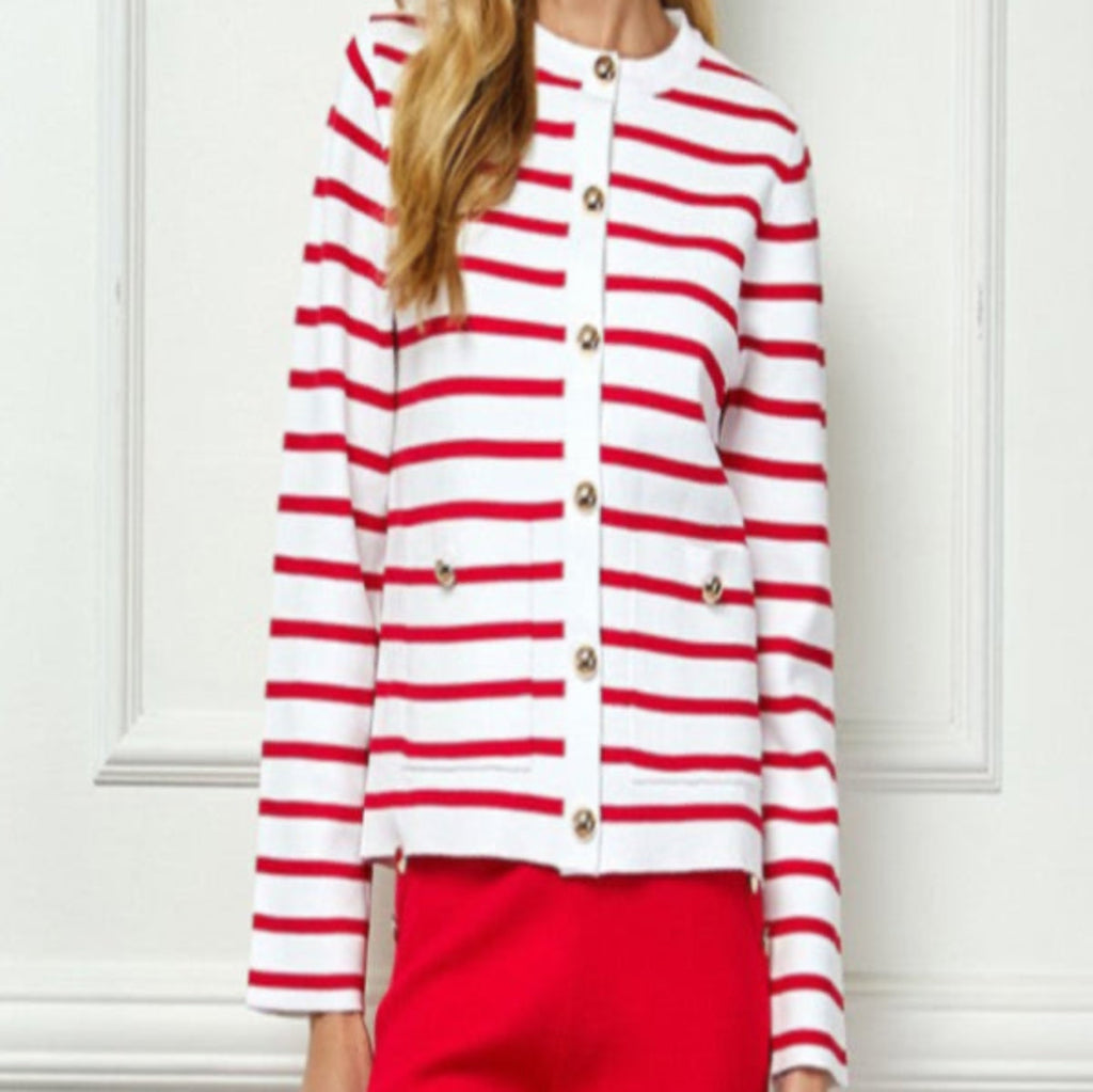 Sailor Me Sweater Cardigan