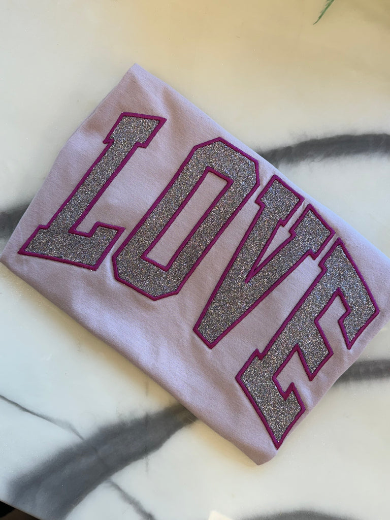 LOVE Embroidered Tee