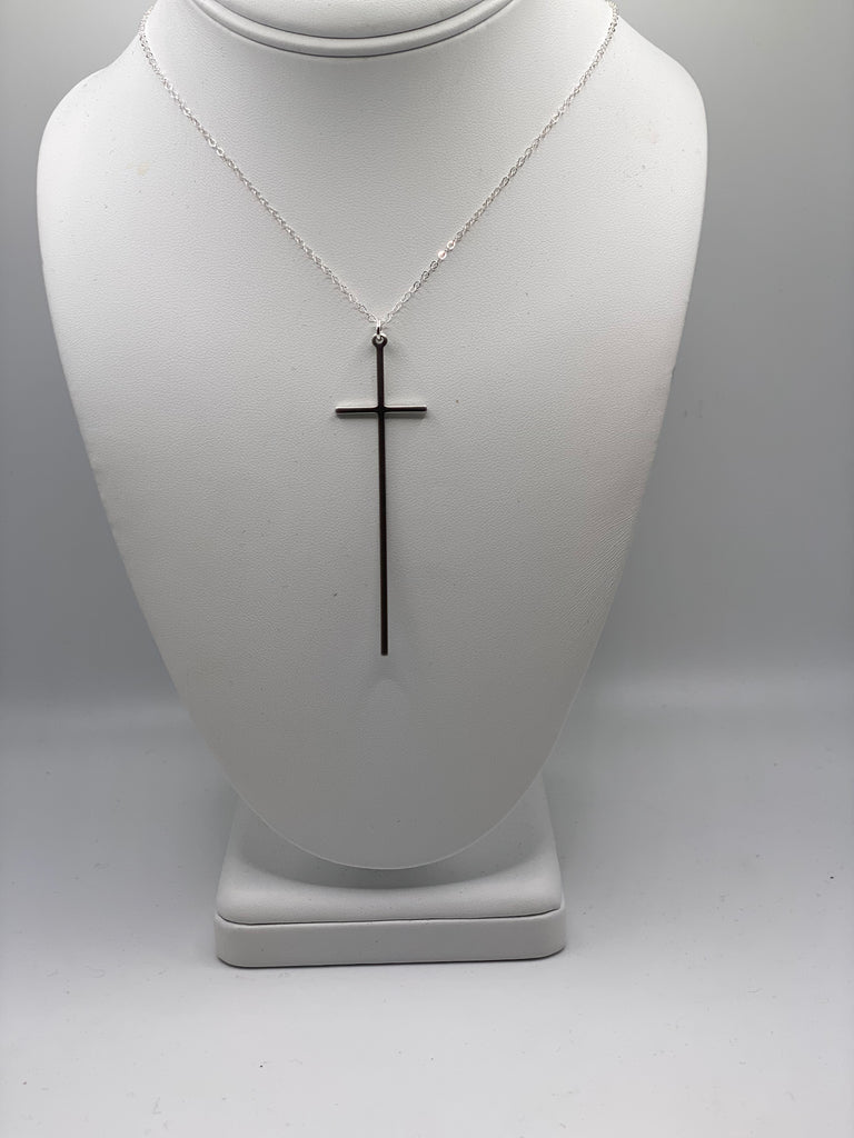 Long Cross Necklace